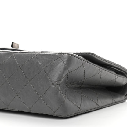 Chanel Aged Calfskin Quilted 2.55 Reissue 226 Flap Grey 10 of 11