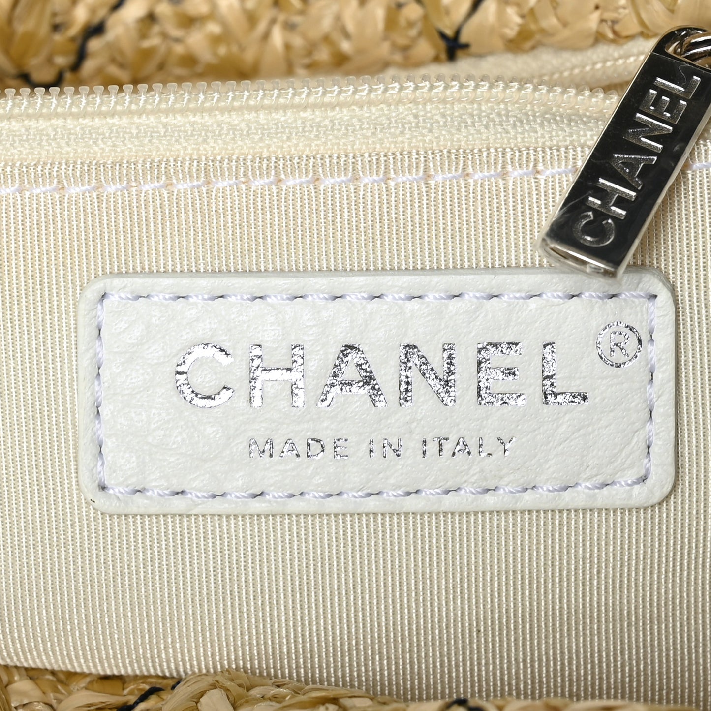 Denim PVC Chanel 31 Bag Blue