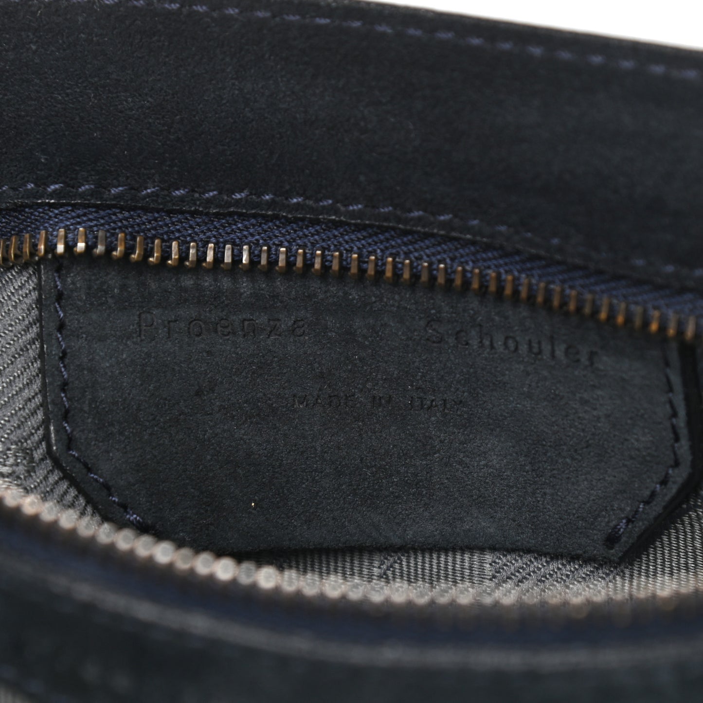 Suede Medium PS1 Satchel Navy