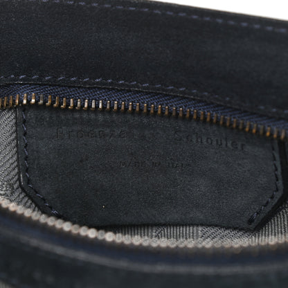 Proenza Schouler Suede Medium PS1 Satchel Navy 10 of 18