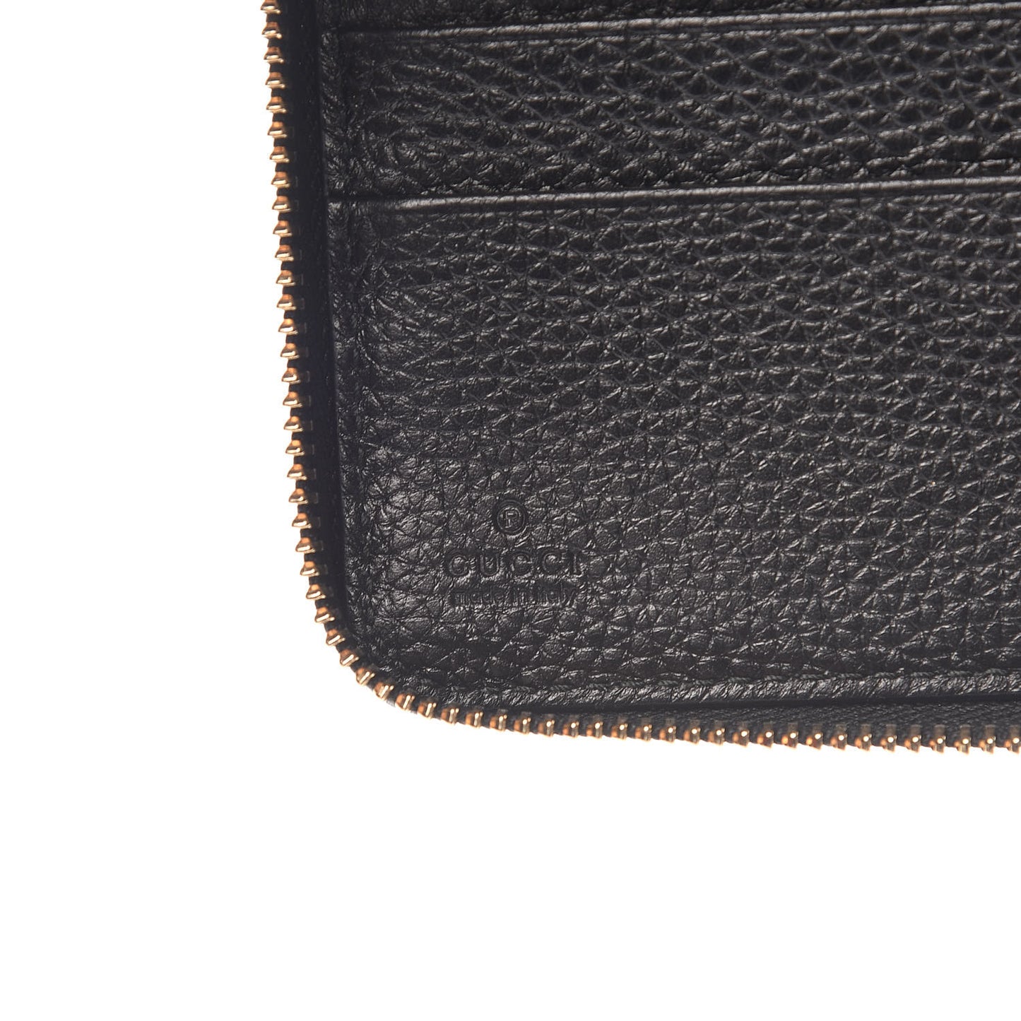 Calfskin Soho Zip Around Wallet Black