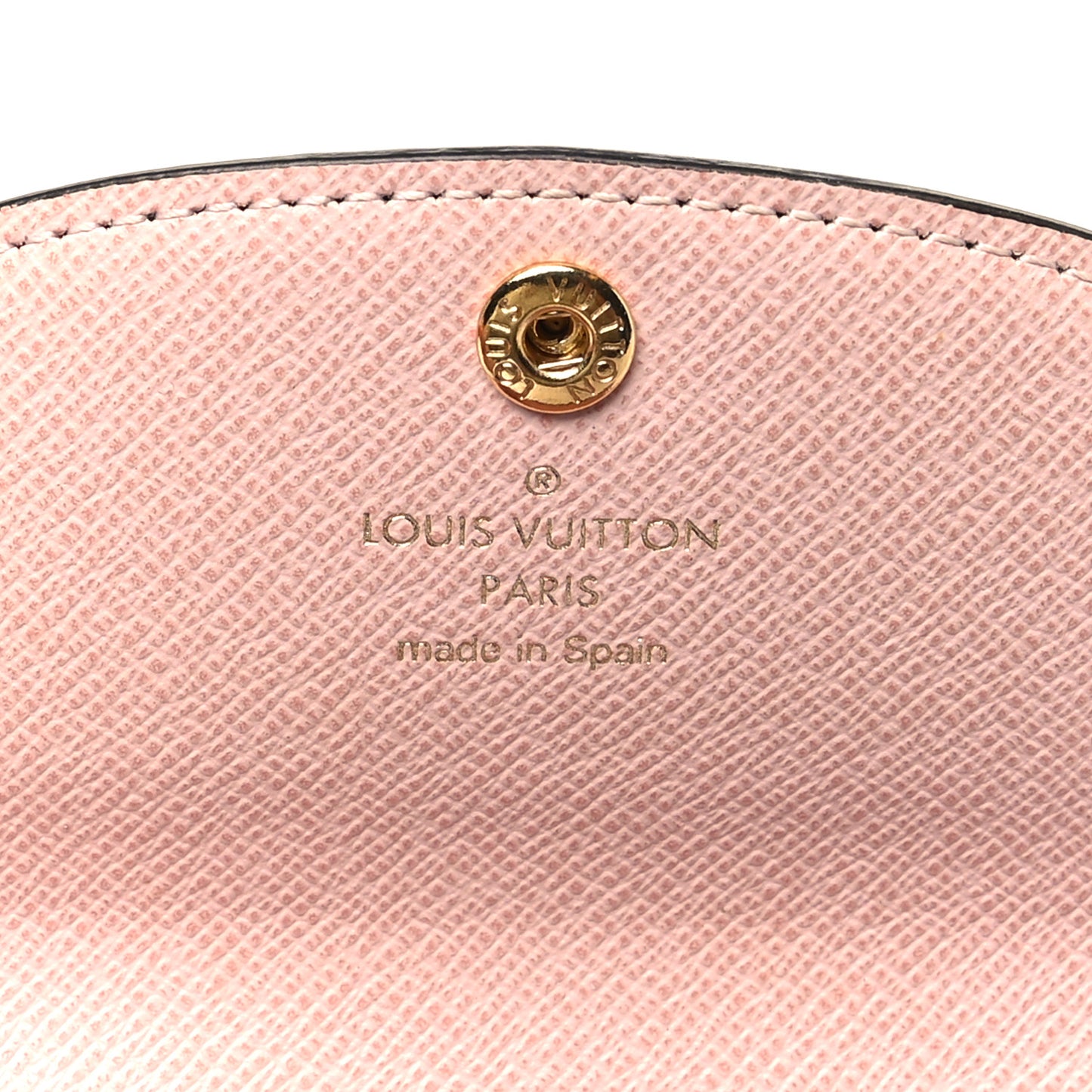 Monogram Rosalie Coin Purse Rose Ballerine