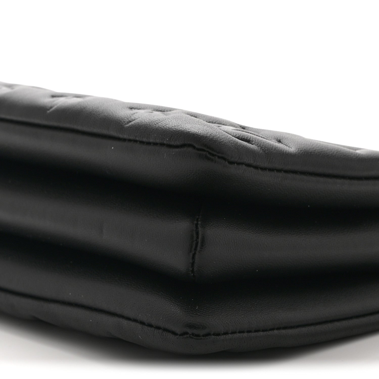 Louis Vuitton Lambskin Embossed Monogram Coussin BB Black 11 of 11