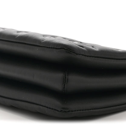 Louis Vuitton Lambskin Embossed Monogram Coussin BB Black 11 of 11