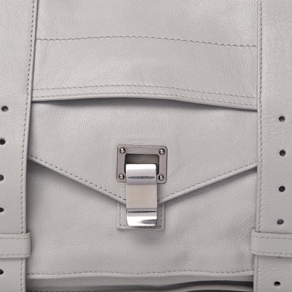 Proenza Schouler Lambskin Medium PS1 Satchel Pale Steel 9 of 19