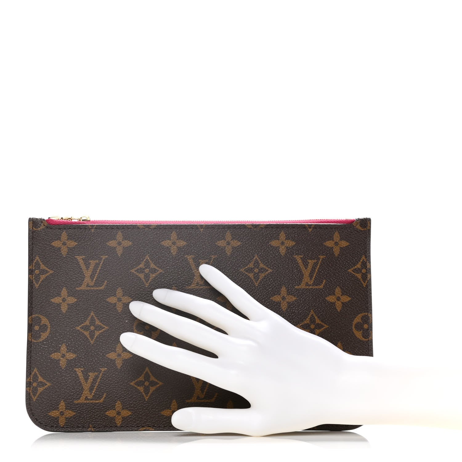 Louis Vuitton Monogram Neverfull MM GM Pochette Pivoine 2 of 11