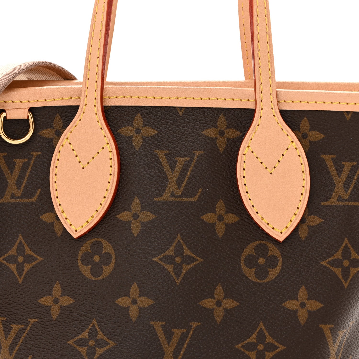 Louis Vuitton Monogram Neverfull BB Beige 7 of 10