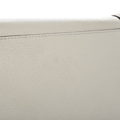 Celine Drummed Calfskin Mini Luggage Lune 9 of 11
