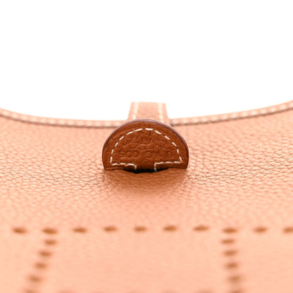 Hermes Taurillon Clemence Evelyne TPM Gold 7 of 11