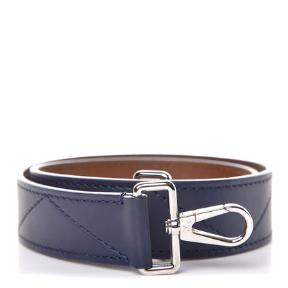 Louis Vuitton Calfskin Very One Handle Shoulder Strap Navy 1 of 3