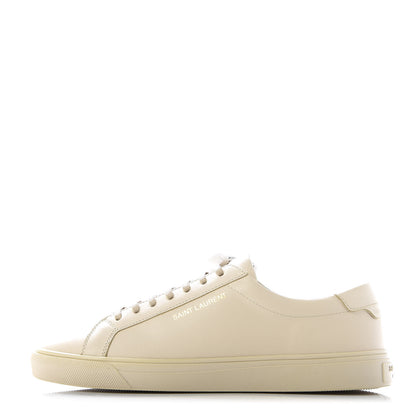Saint Laurent Calfskin Andy Low Top Sneakers 36 Dark Coquille 1 of 11