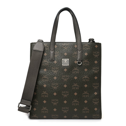 MCM Visetos Small Portuna Tote Sea Turtle 1 of 9