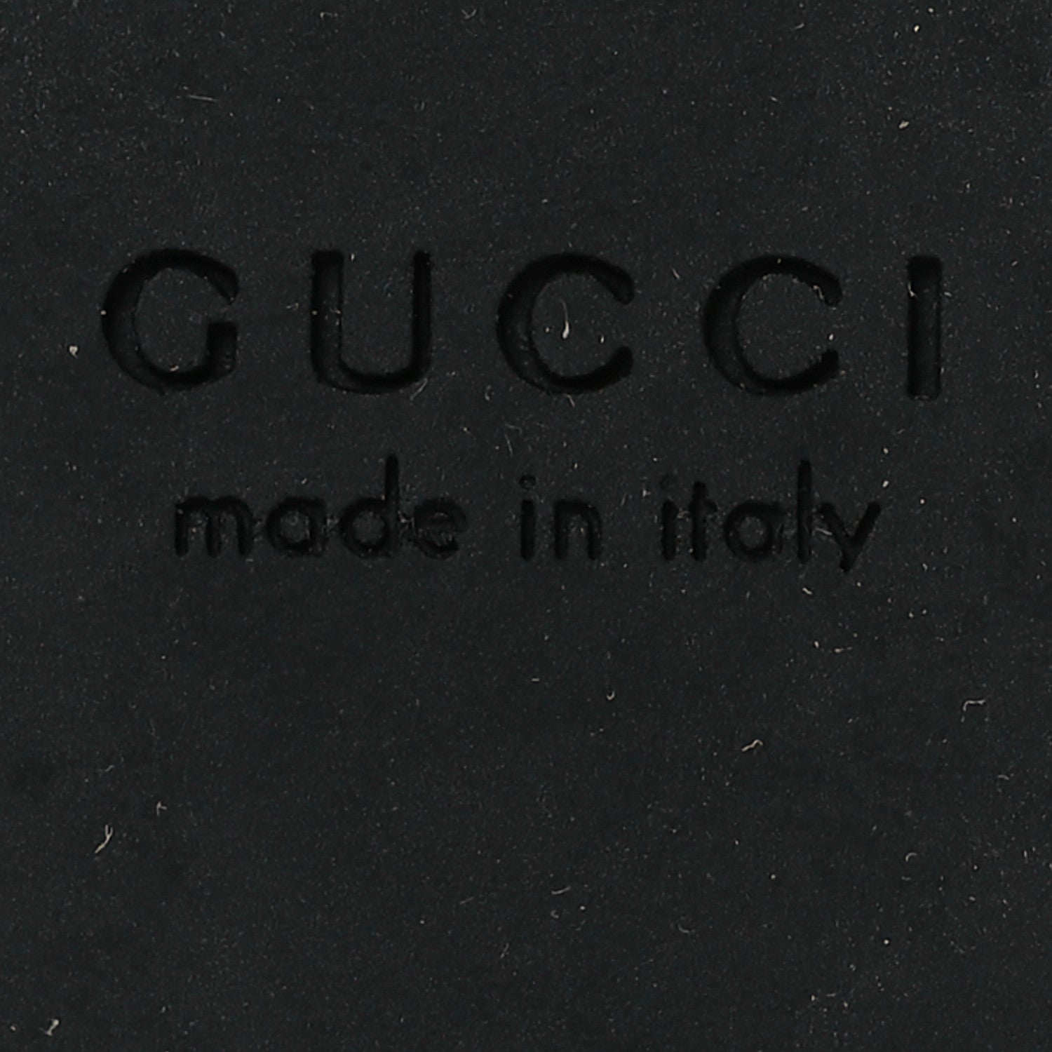 Gucci Logo Calfskin Slingback Sandals 36 Black 8 of 12