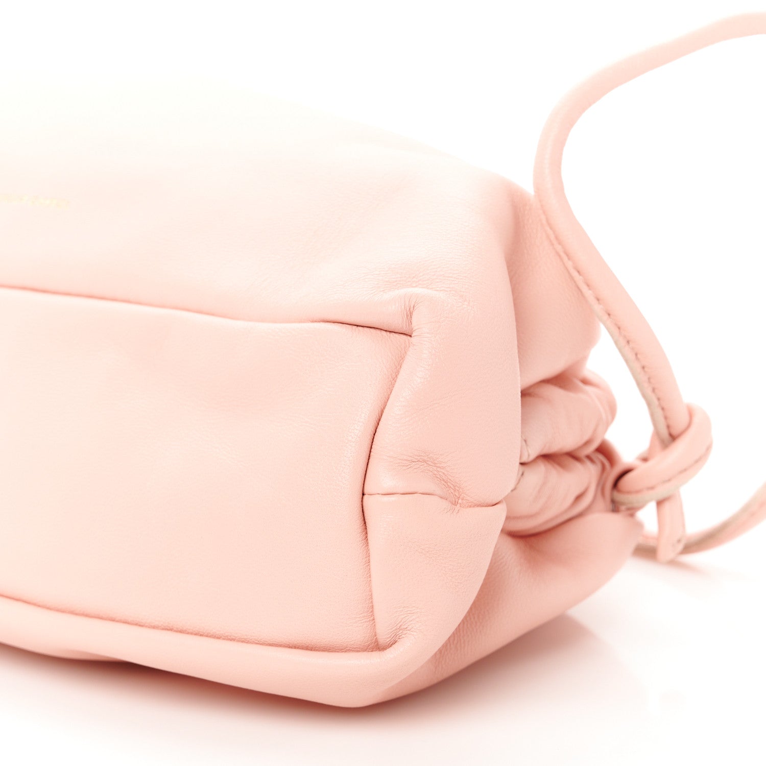 Mansur Gavriel Lambskin Mini Cloud Clutch Dahlia 11 of 11