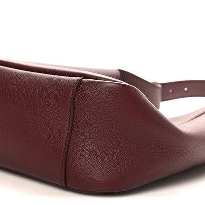 Saint Laurent Smooth Calfskin Small Le 5 A 7 Soft Hobo Rouge Legion 9 of 10