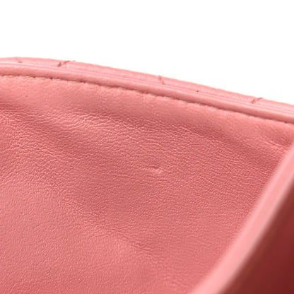 Chanel Caviar Quilted Medium Double Flap Pink 17 of 22