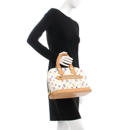 Louis Vuitton Monogram Multicolor Alma White 2 of 10