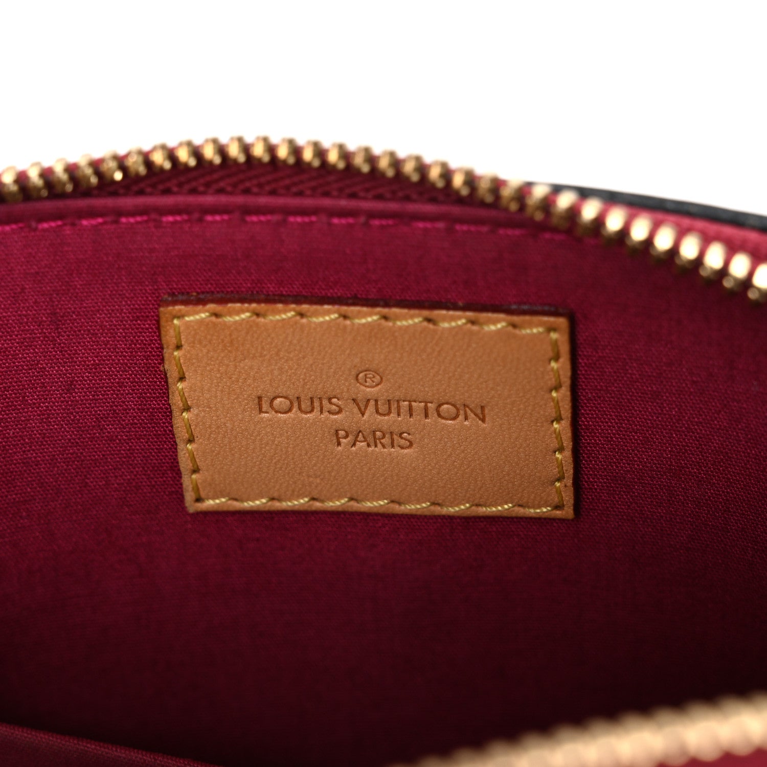 Louis Vuitton Vernis Alma BB Rose Indien 6 of 11