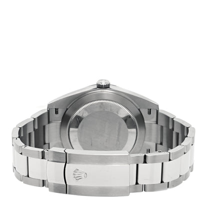 Rolex Stainless Steel 18K White Gold 41mm Oyster Perpetual Datejust Watch White 126334 3 of 5