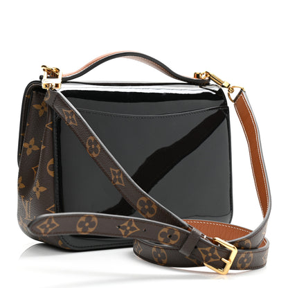 Louis Vuitton Patent Calfskin Monogram Cherrywood BB Black 3 of 11