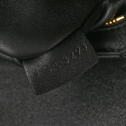 Celine Shiny Calfskin Teen Triomphe Black 8 of 13
