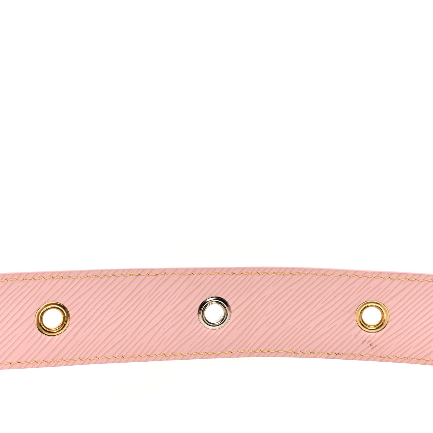 Epi Mechanical Flowers Bandouliere Shoulder Strap Rose Ballerine
