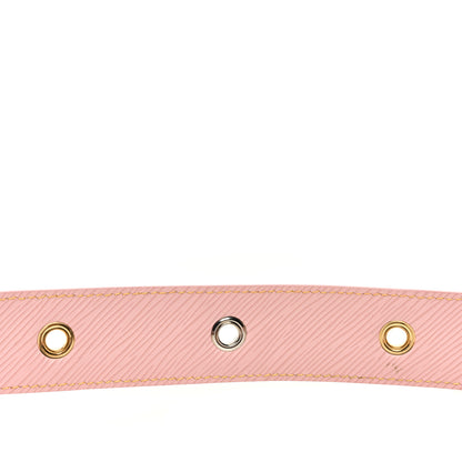 Louis Vuitton Epi Mechanical Flowers Bandouliere Shoulder Strap Rose Ballerine 4 of 5