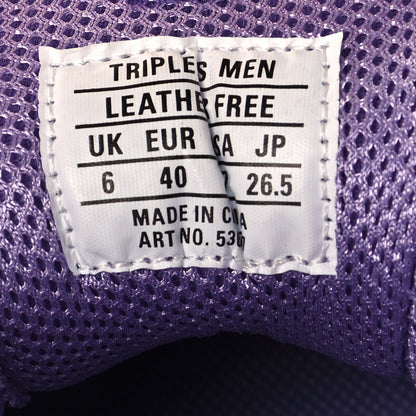 Balenciaga Fabric Mesh Womens Triple S Sneakers 40 Light Lilac 9 of 9