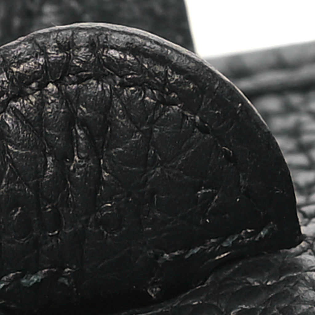 Hermes Taurillon Clemence Evelyne TPM Black 7 of 10