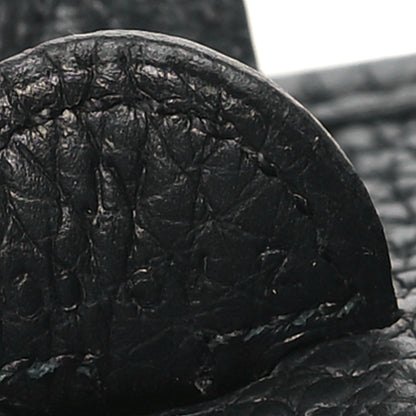 Hermes Taurillon Clemence Evelyne TPM Black 7 of 10