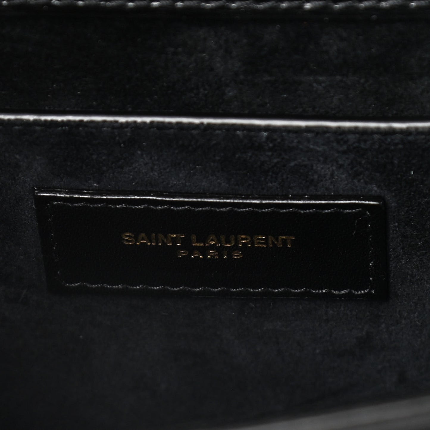 Smooth Calfskin Medium Monogram Sunset Satchel Black