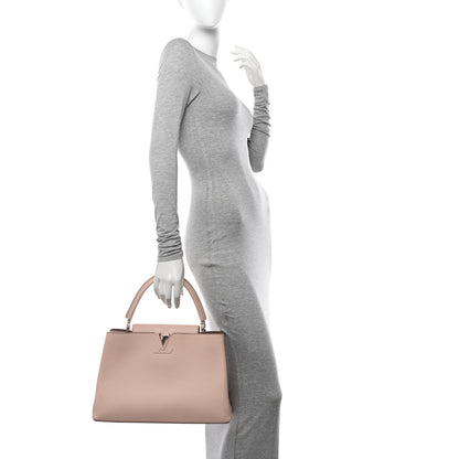 Louis Vuitton Taurillon Capucines MM 2 of 9