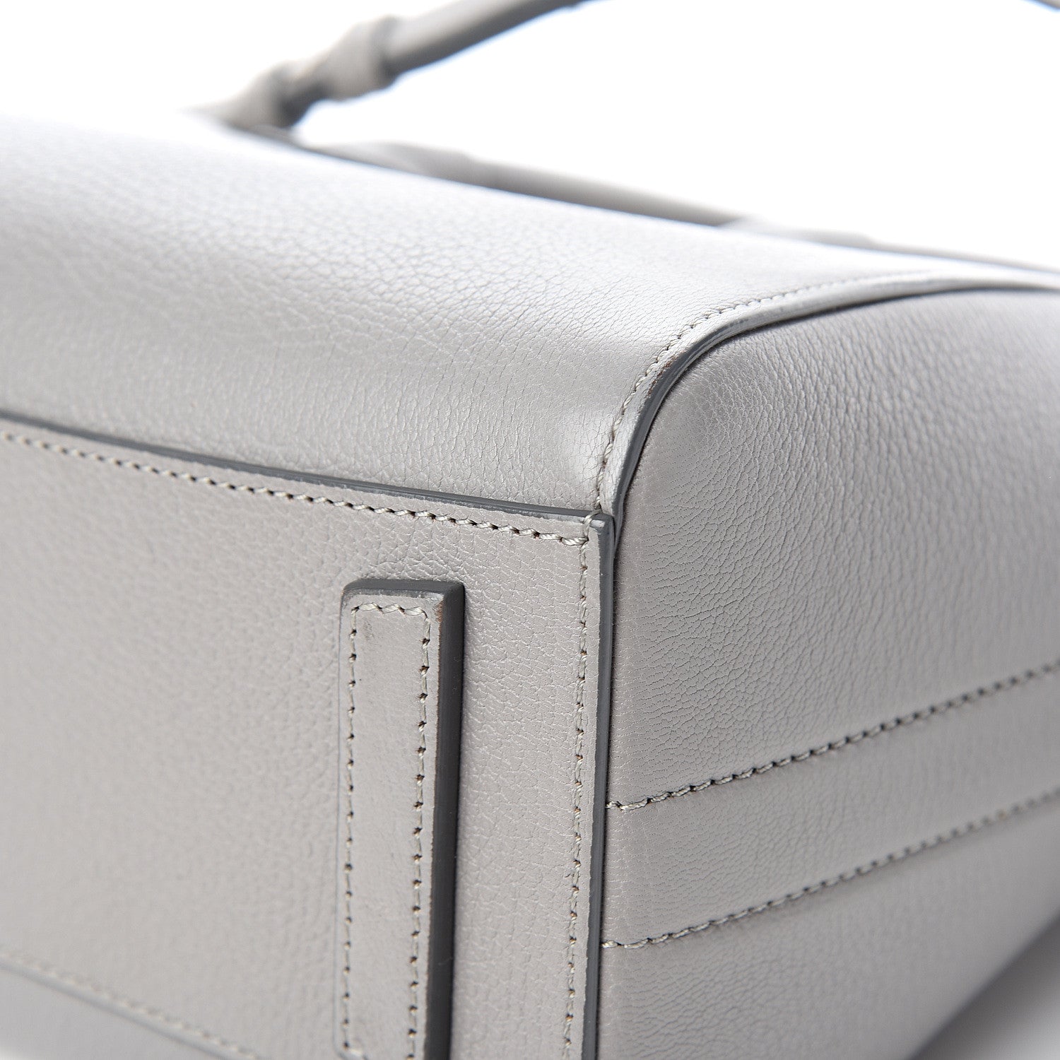 Givenchy Sugar Goatskin Mini Antigona Pearl Grey 14 of 16