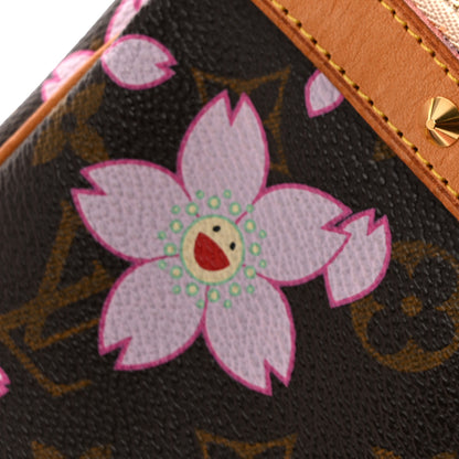 Louis Vuitton Monogram Cherry Blossom Pochette Accessories Brown 15 of 16