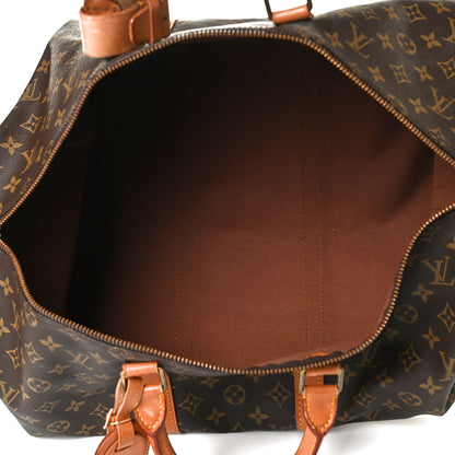 Louis Vuitton Monogram Keepall Bandouliere 50 9 of 20