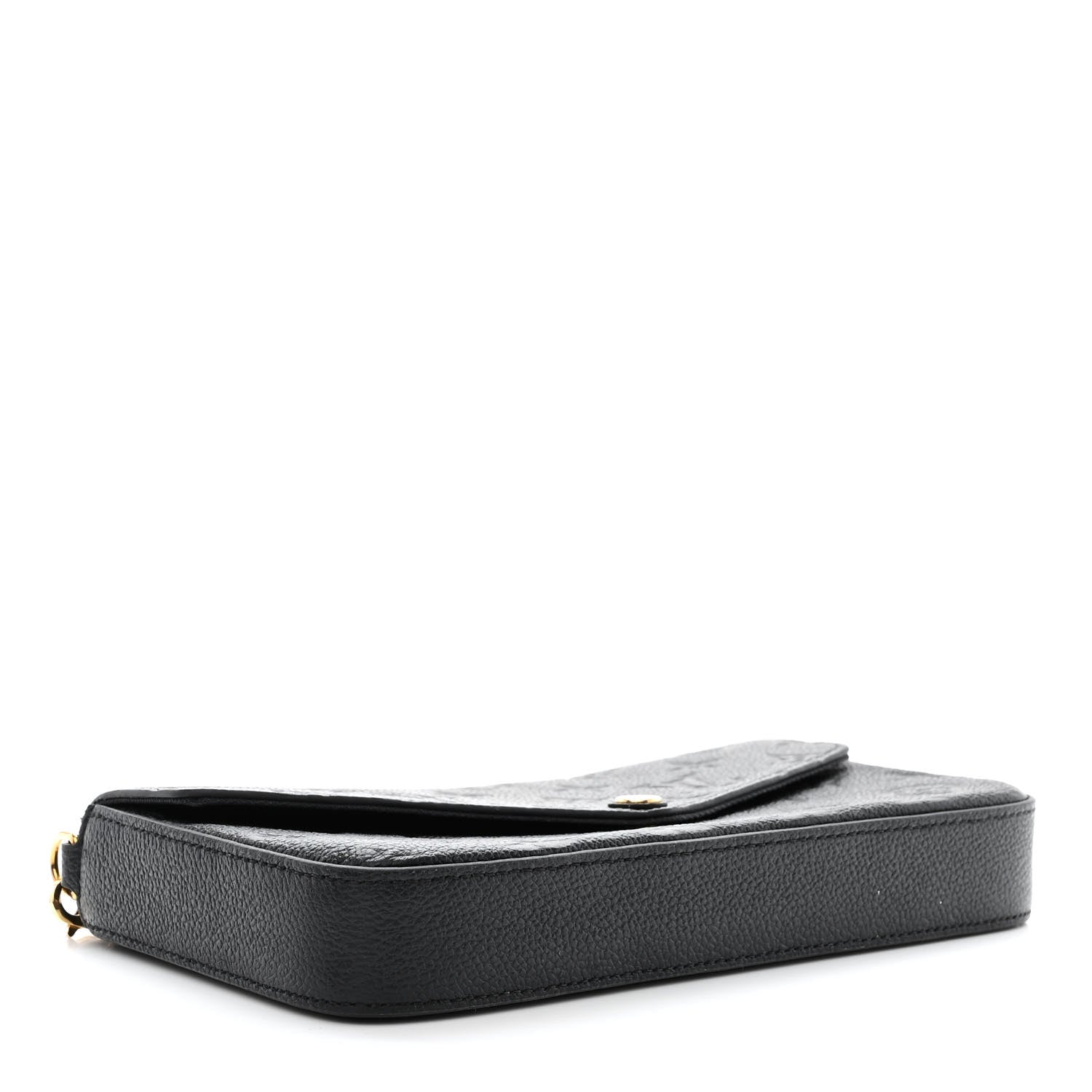 Louis Vuitton Empreinte Pochette Felicie Chain Wallet Black 5 of 14