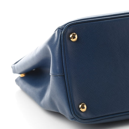 Prada Saffiano Lux Medium Tote Bluette 6 of 14