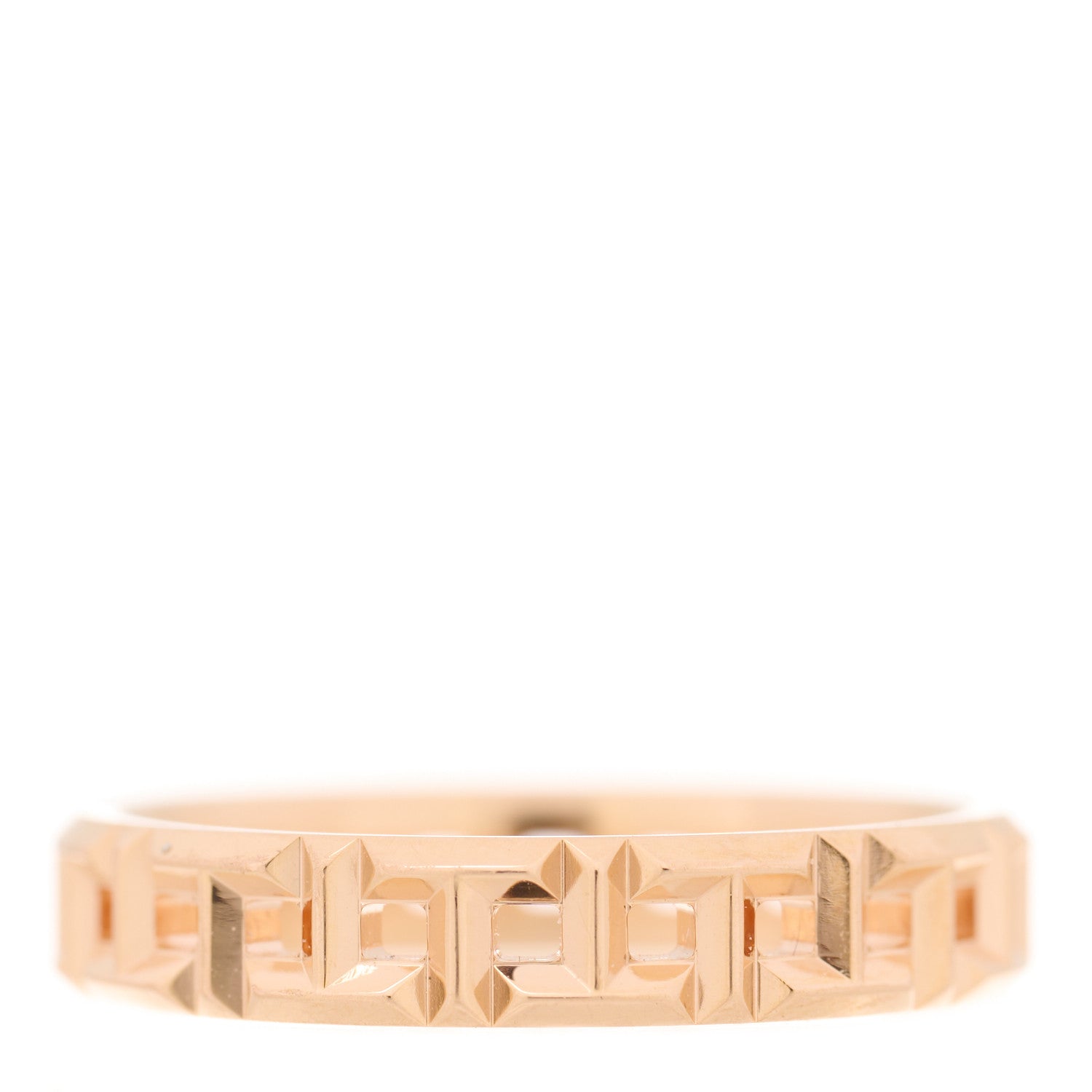 Tiffany 18K Rose Gold Narrow T True Ring 47 4 1 of 5