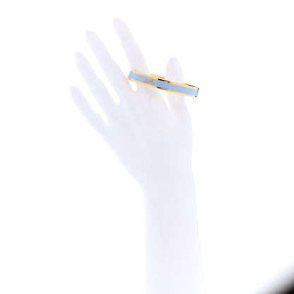Hermes Enamel Printed Narrow Caleche Bracelet 65 2 of 6
