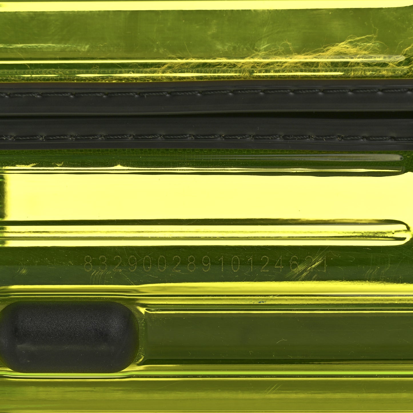 Transparent Polycarbonate Essential Cabin Neon Lime Yellow