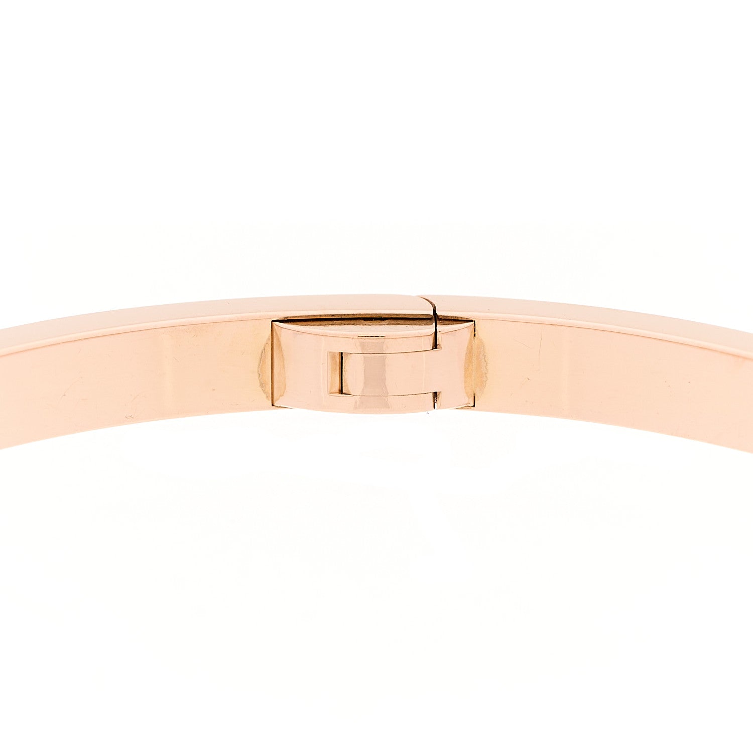 Cartier 18K Pink Gold 10 Diamond Small LOVE Bracelet 16 8 of 10