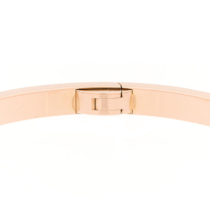 Cartier 18K Pink Gold 10 Diamond Small LOVE Bracelet 16 8 of 10