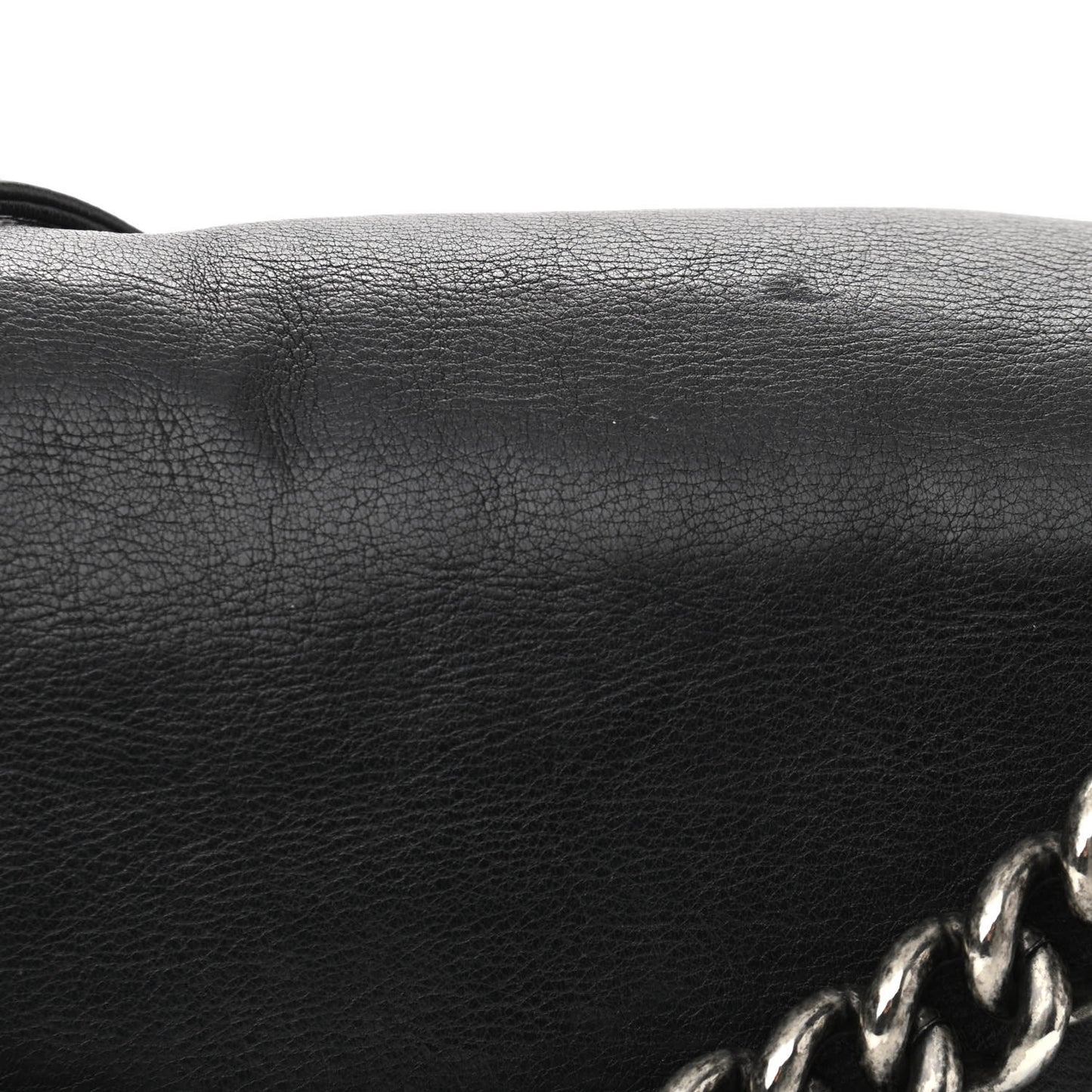 Calfskin Medium Boy Reverso Flap Black