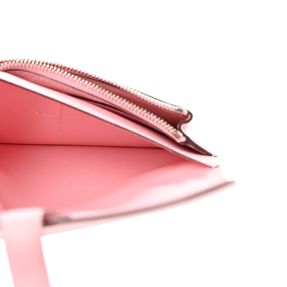 Hermes Evercolor Dogon Compact Wallet Rose Sakura 5 of 8