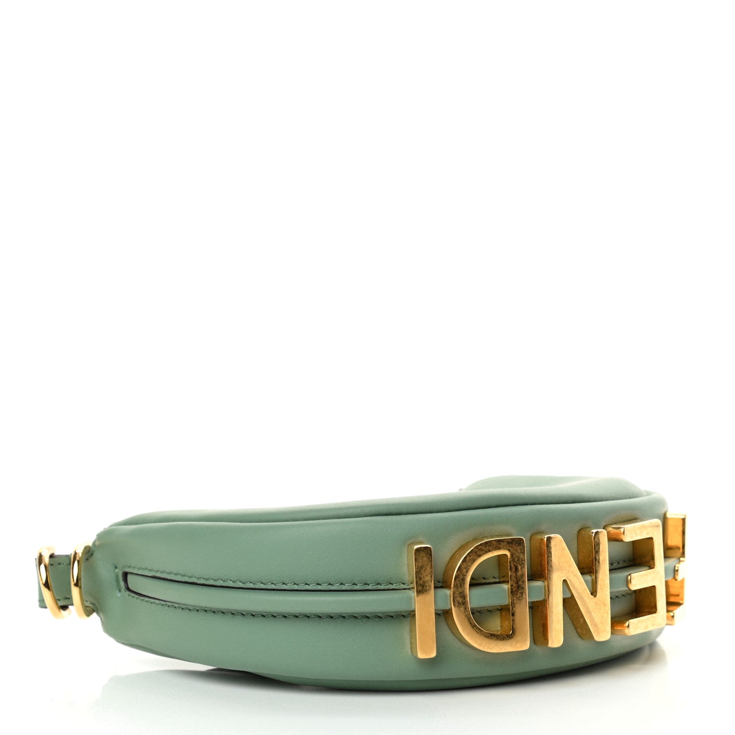 Vitello Grace New Matte Nano Fendigraphy Hobo Charm Menta