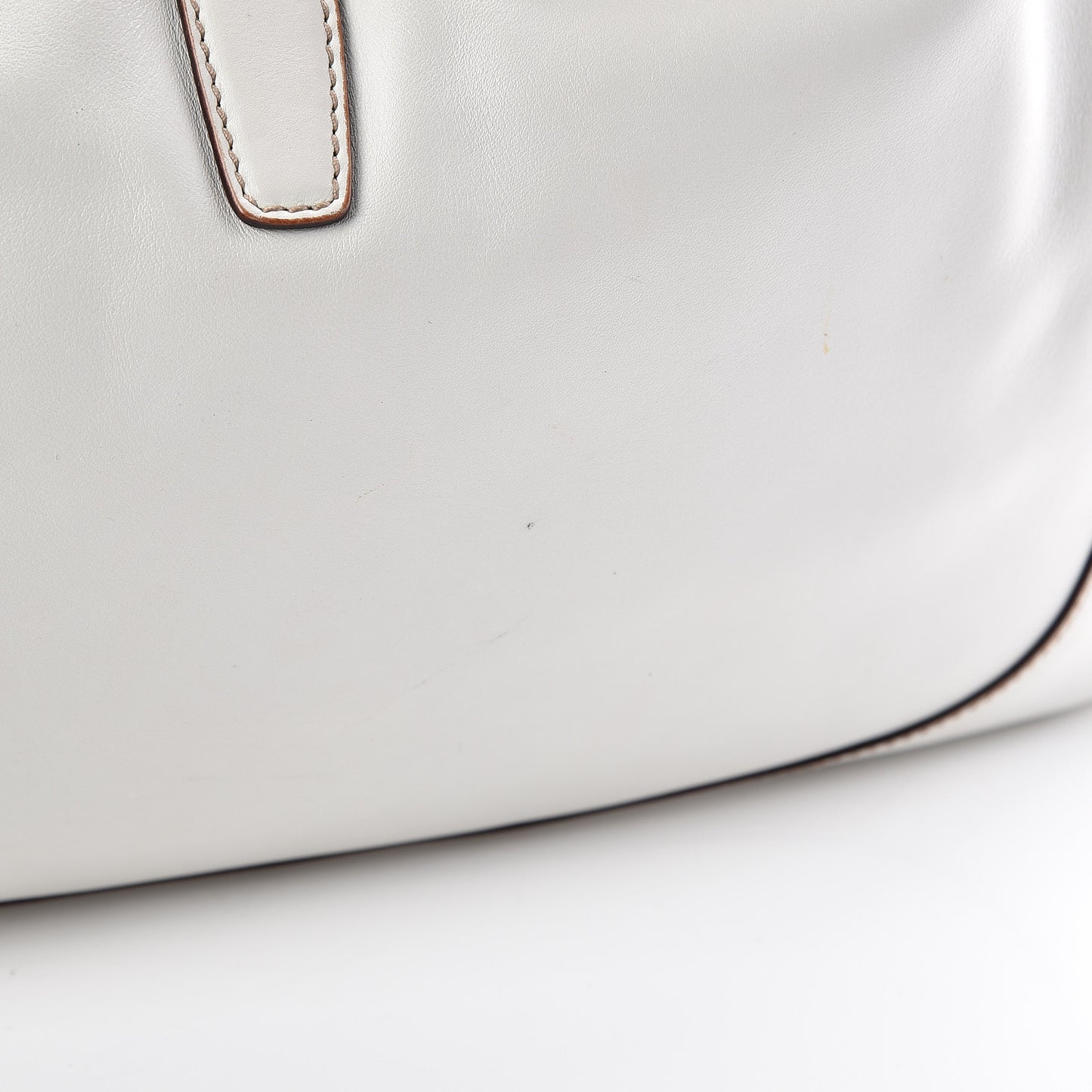 Calfskin Medium Jackie O Bouvier Hobo White