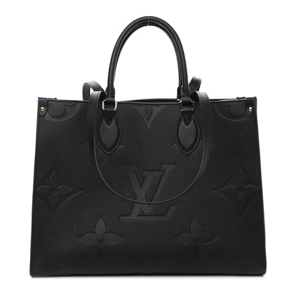 Louis Vuitton Empreinte Monogram Giant Onthego MM Black 1 of 11