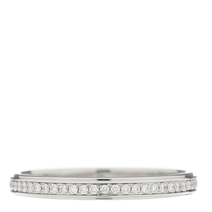 Cartier Platinum Diamond 2.3mm D'Amour Wedding Band Ring 51 5.75 1 of 5