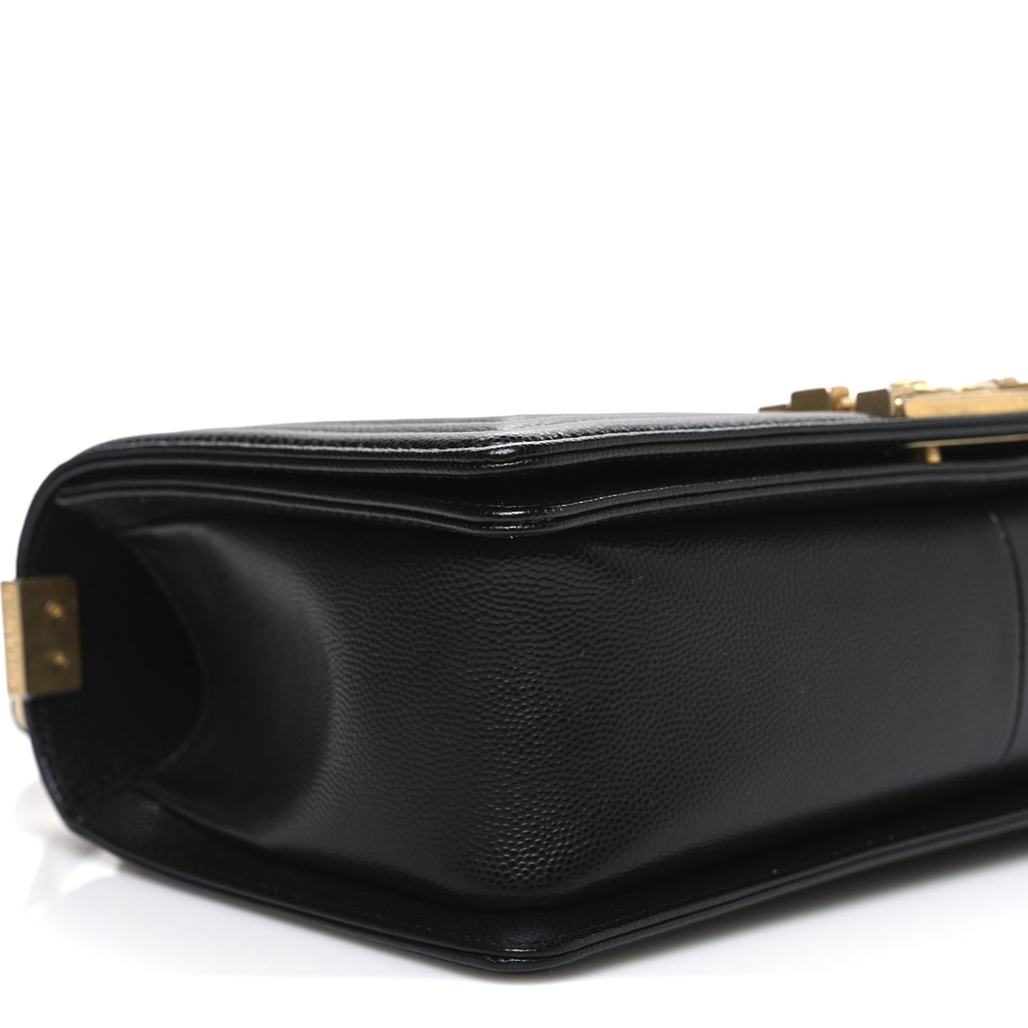 Caviar Quilted Medium Boy Flap Black