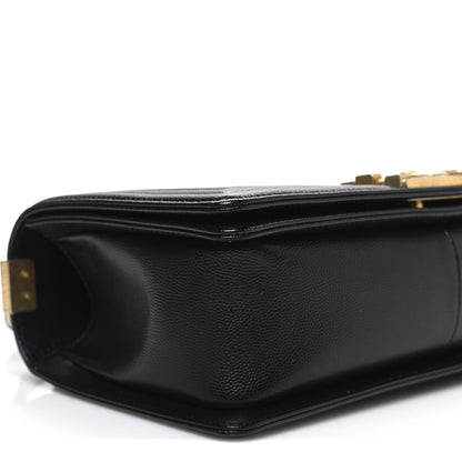Chanel Caviar Quilted Medium Boy Flap Black 9 of 11